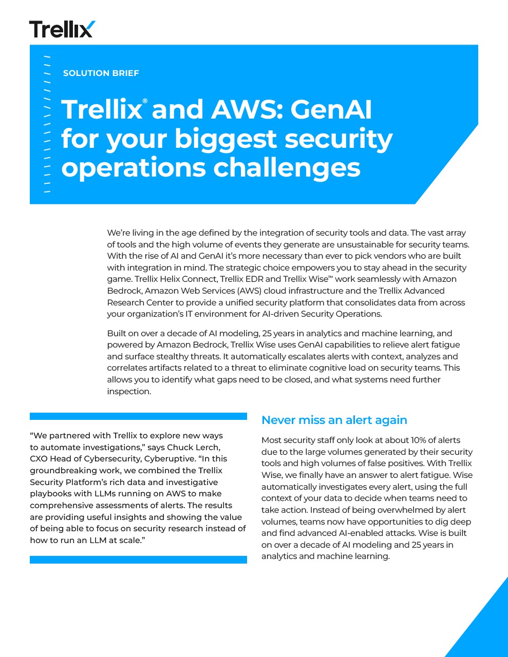 Trellix and AWS: GenAI for your biggest security operations challenges Thumbnail