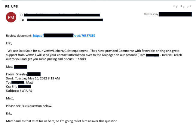 Figure 4 – Malicious Emails related to QBot Malware